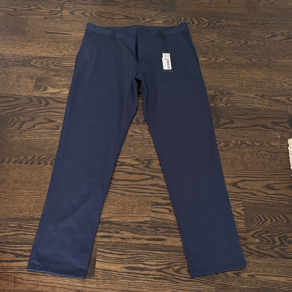 NWT RHONE Men's Navy Blue Commuter Pants